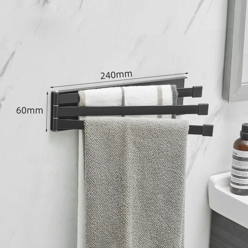 Folding Wall Mounted Towel Bar