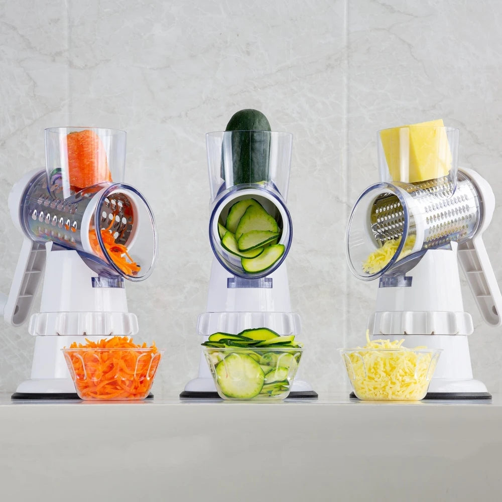 Multi-Function Roller Vegetable Slicer